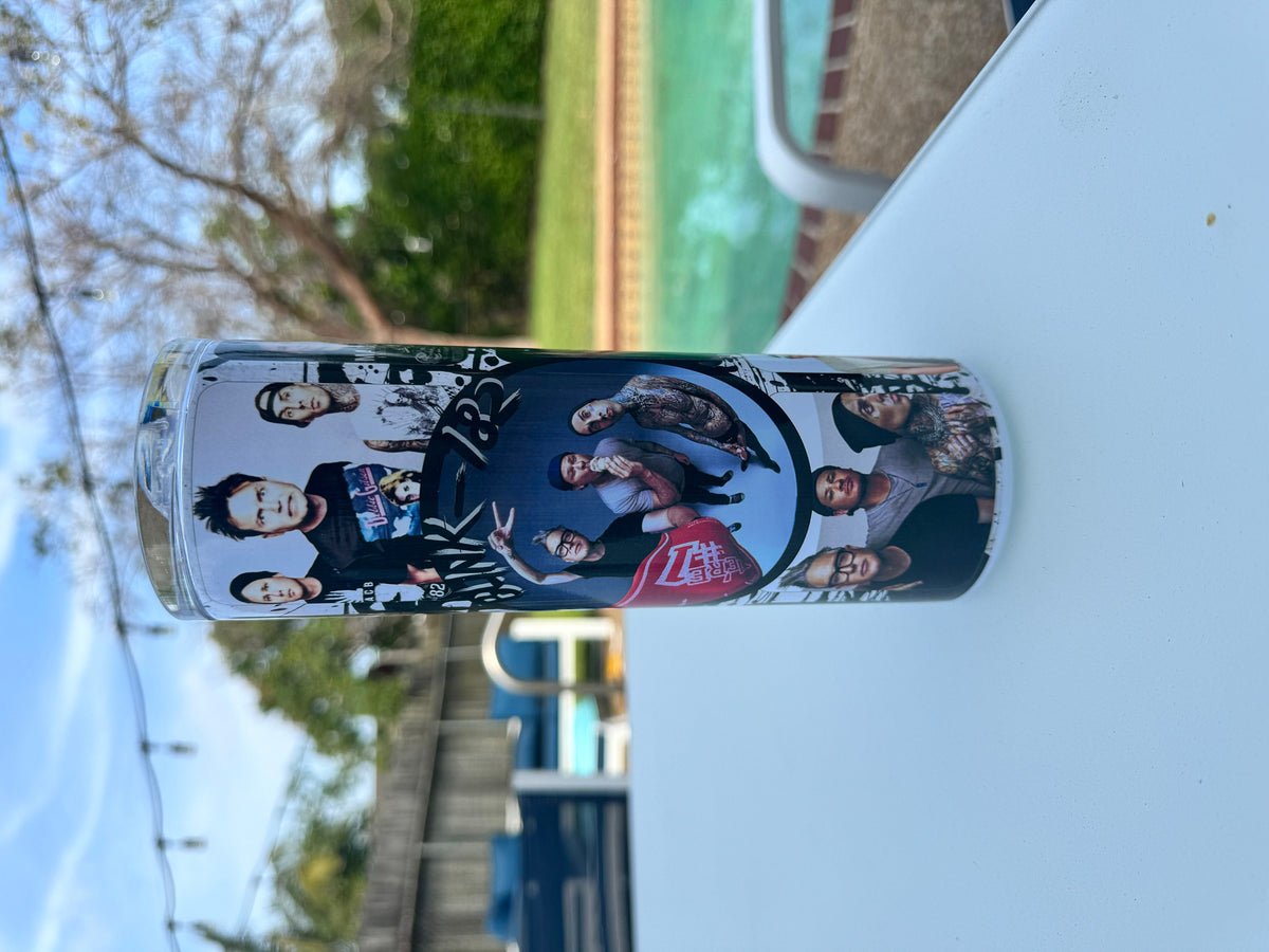 Blink 182 Tumbler: 20oz/30oz Punk Rock Stainless Steel Cup