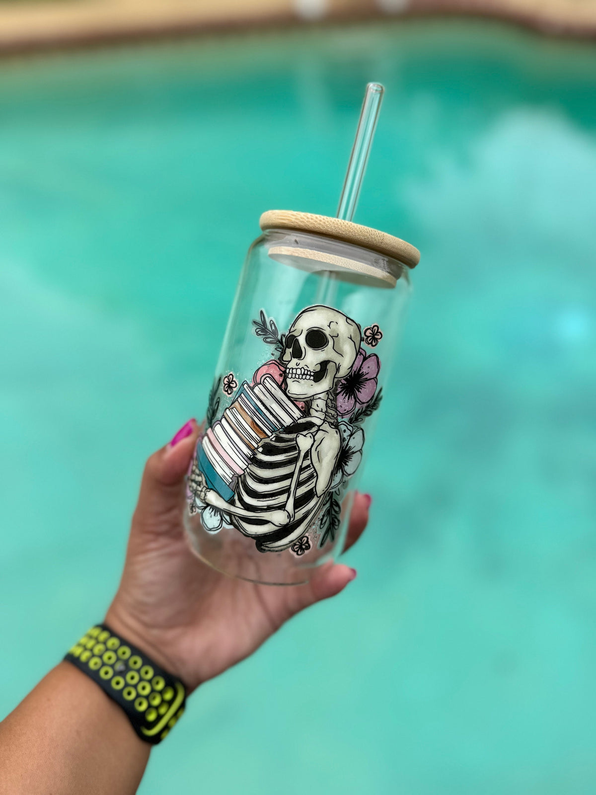 BookTok Cup | Skeleton Cup | Book Girly
