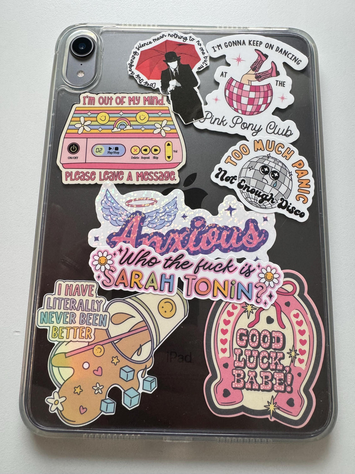 Good Luck Babe! Sticker