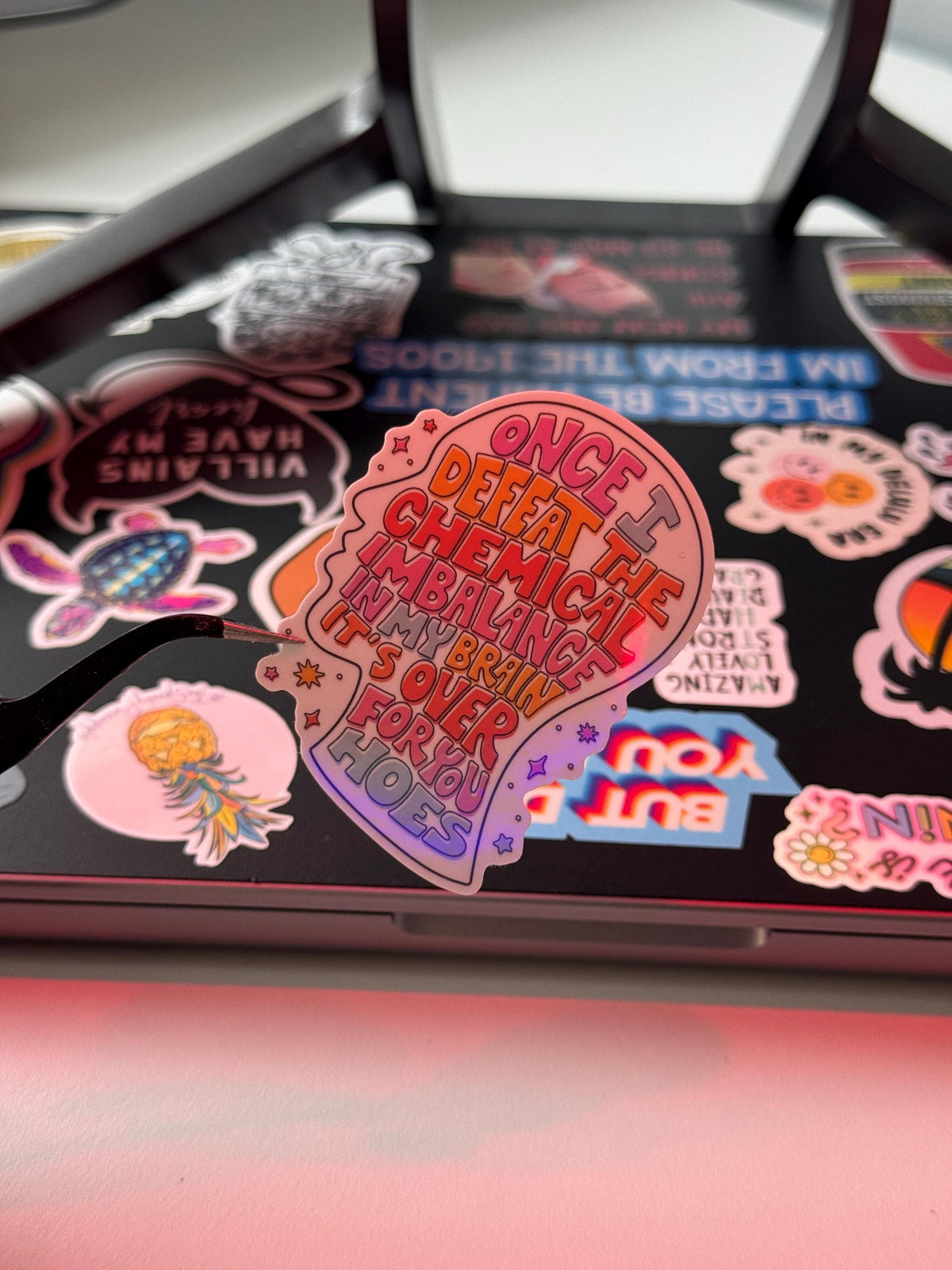 It's Over for You Hoes Sticker