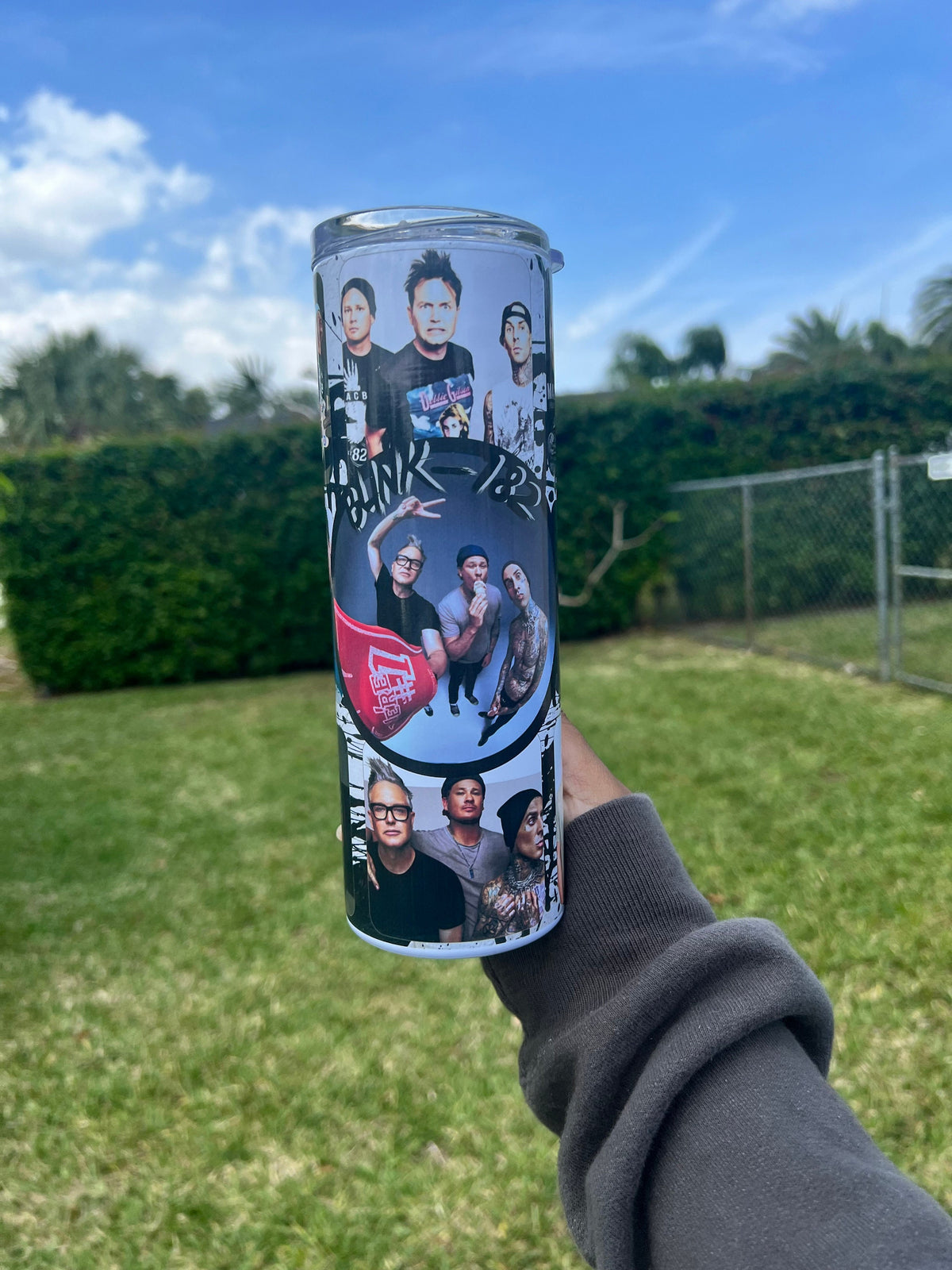 Blink 182 Tumbler: 20oz/30oz Punk Rock Stainless Steel Cup