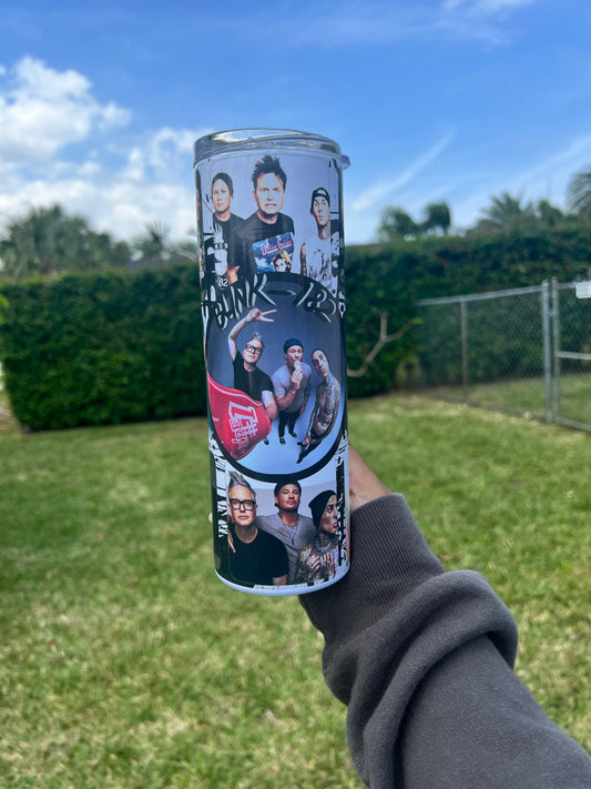 Blink 182 Tumbler: 20oz/30oz Punk Rock Stainless Steel Cup