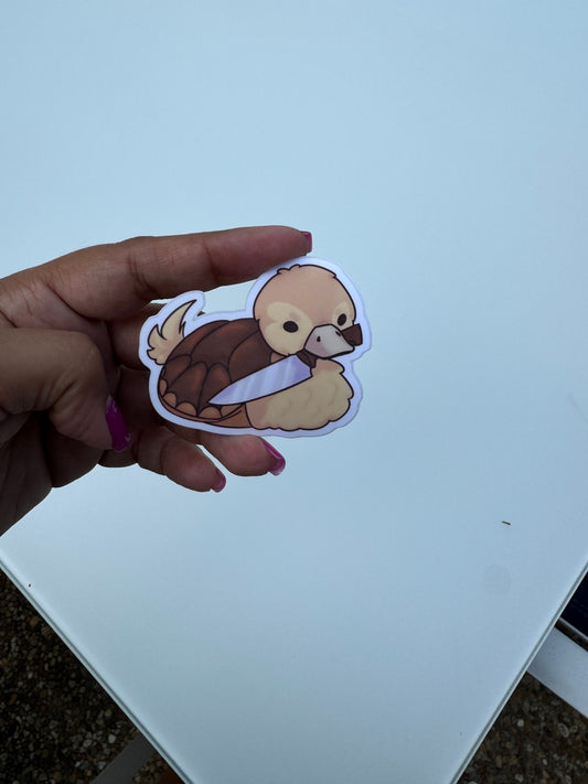 Avatar the Last Airbender Turtle Duck Sticker