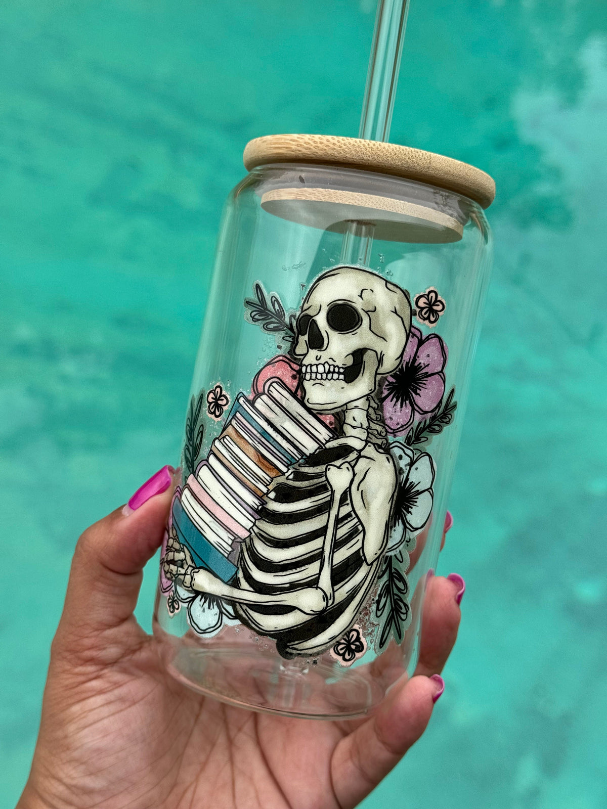 BookTok Cup | Skeleton Cup | Book Girly