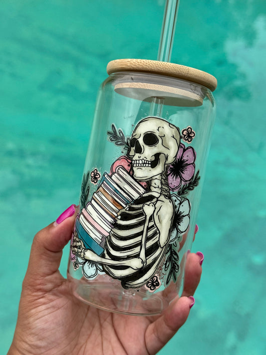 BookTok Cup | Skeleton Cup | Book Girly