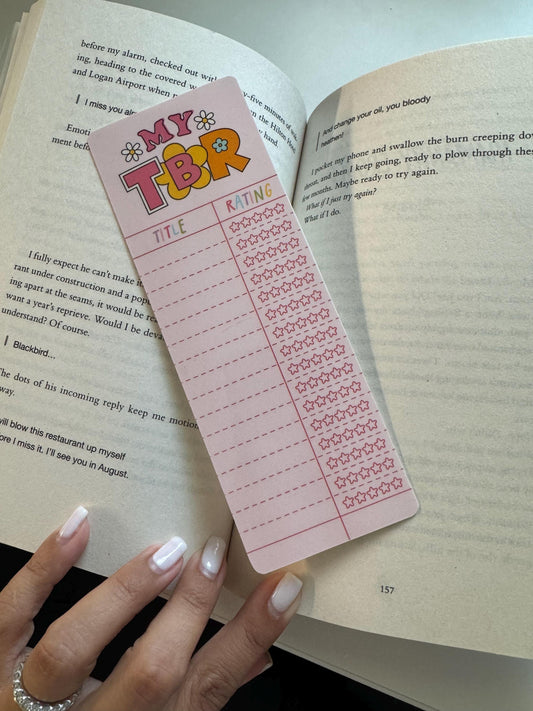 My TBR Bookmark | Vintage Library Card Style